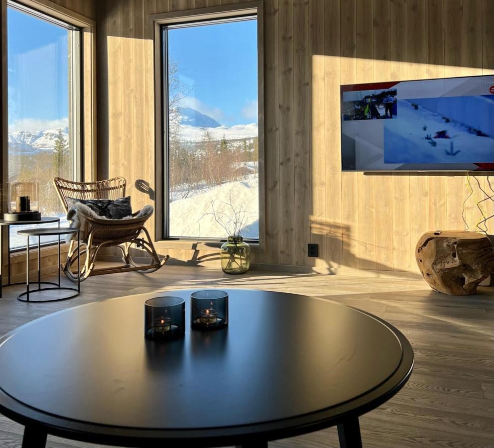 Brand New Cabin On The Sunny Side Of Gaustatoppen With A Great View Tuddal Eksteriør billede