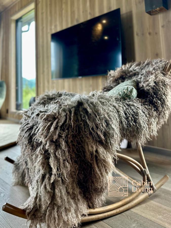 Brand New Cabin On The Sunny Side Of Gaustatoppen With A Great View Tuddal Eksteriør billede