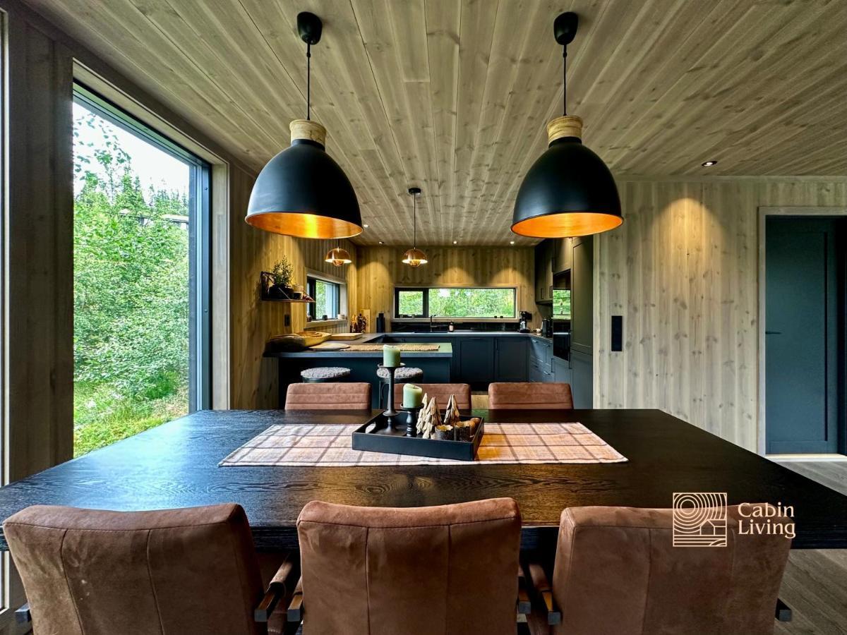 Brand New Cabin On The Sunny Side Of Gaustatoppen With A Great View Tuddal Eksteriør billede