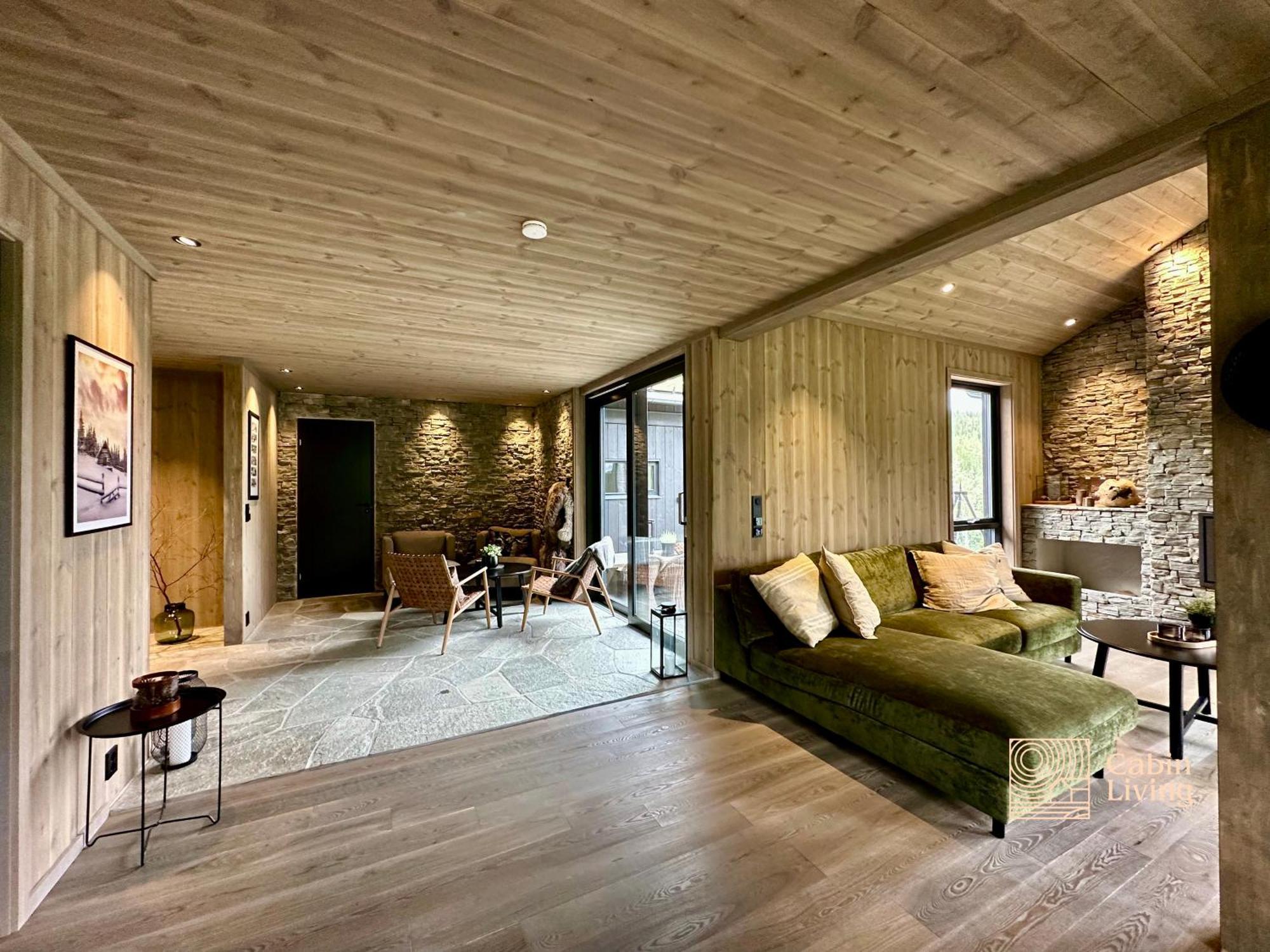 Brand New Cabin On The Sunny Side Of Gaustatoppen With A Great View Tuddal Eksteriør billede