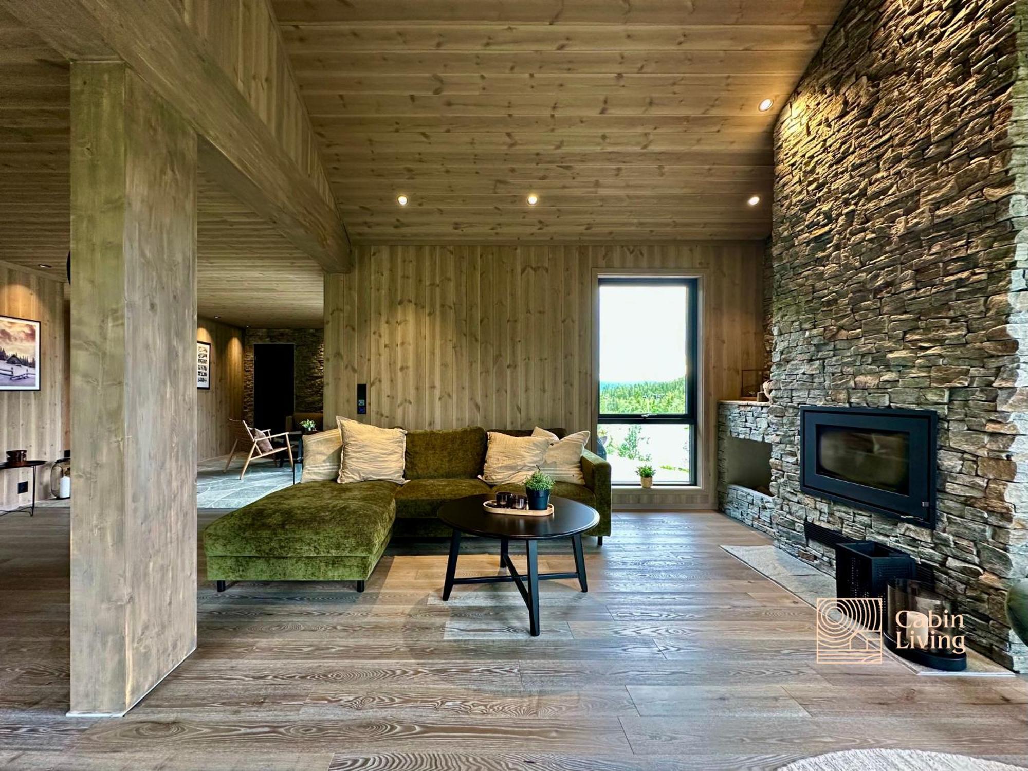 Brand New Cabin On The Sunny Side Of Gaustatoppen With A Great View Tuddal Eksteriør billede