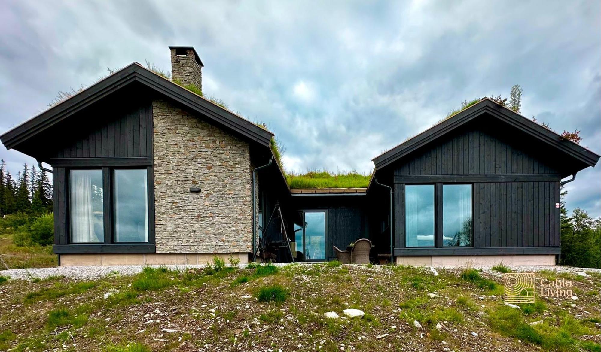 Brand New Cabin On The Sunny Side Of Gaustatoppen With A Great View Tuddal Eksteriør billede
