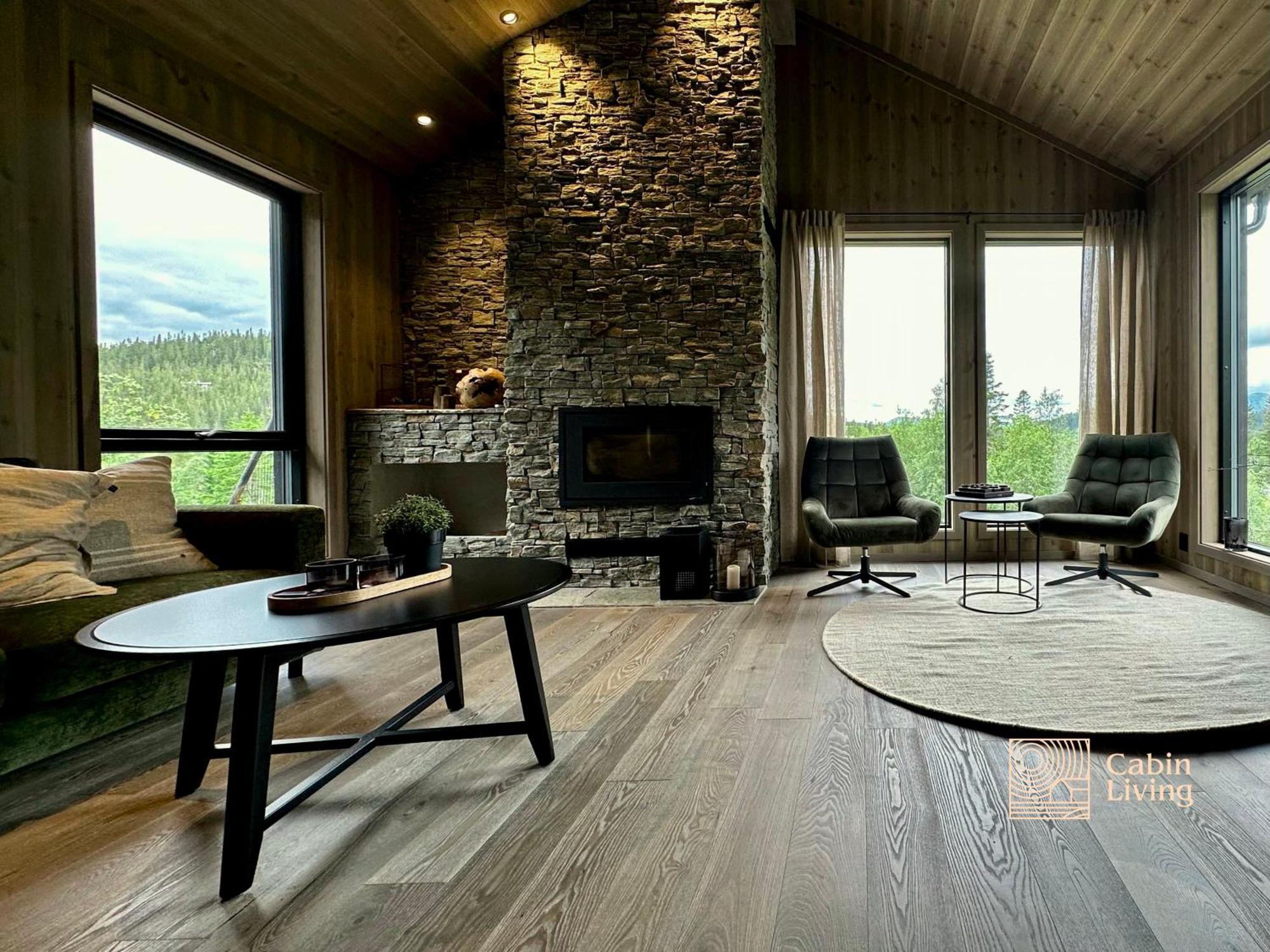 Brand New Cabin On The Sunny Side Of Gaustatoppen With A Great View Tuddal Eksteriør billede