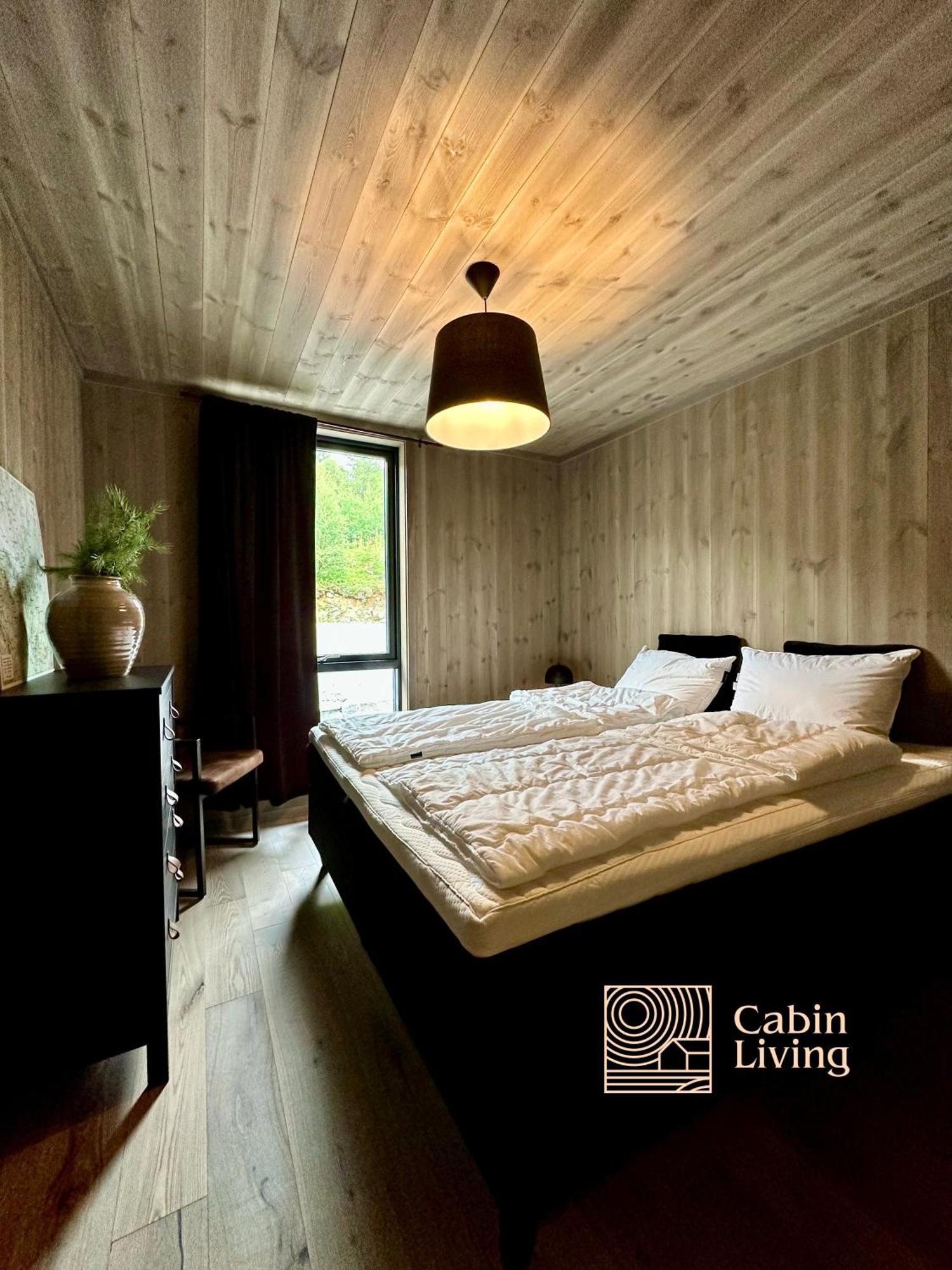 Brand New Cabin On The Sunny Side Of Gaustatoppen With A Great View Tuddal Eksteriør billede