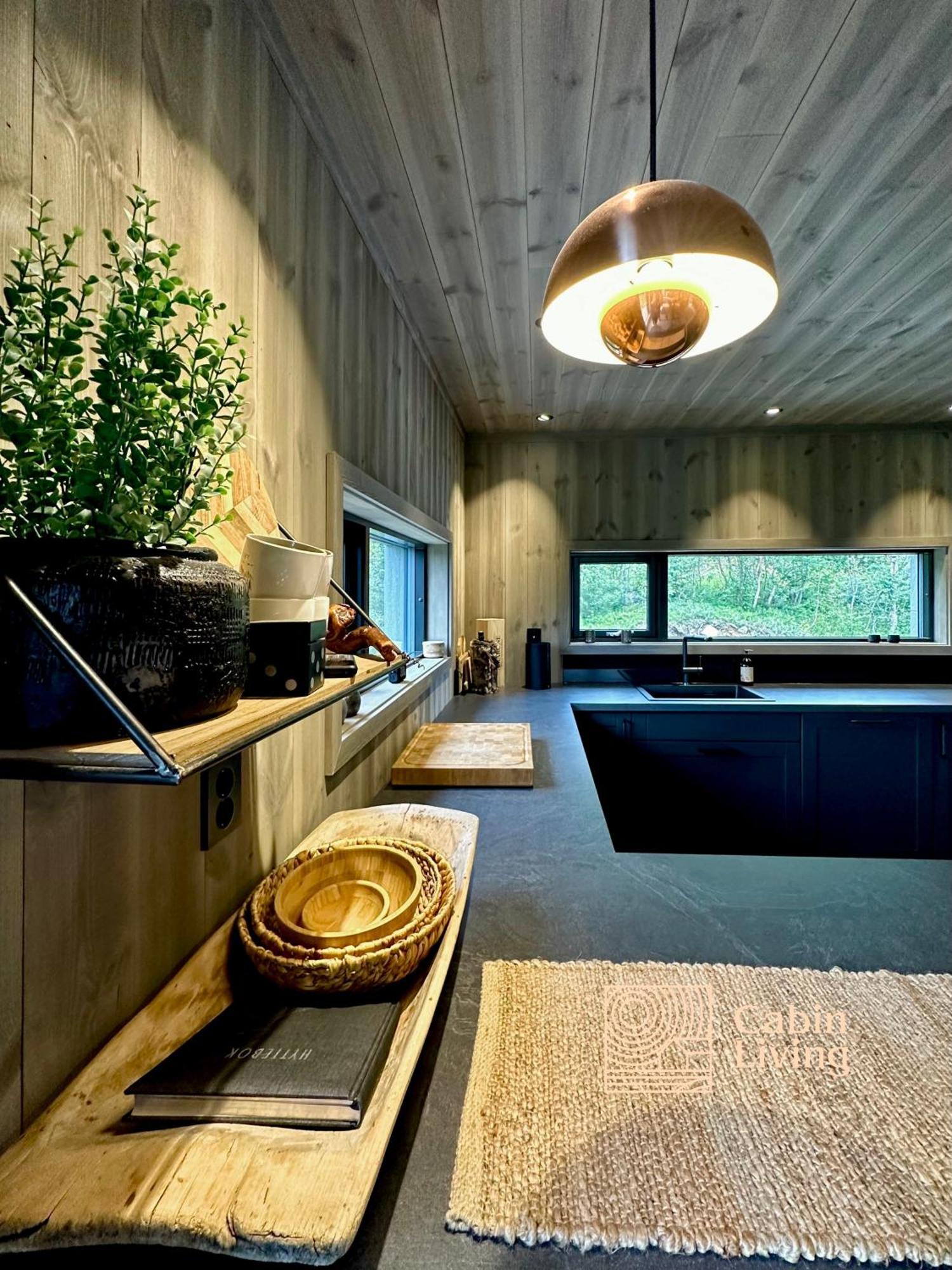 Brand New Cabin On The Sunny Side Of Gaustatoppen With A Great View Tuddal Eksteriør billede