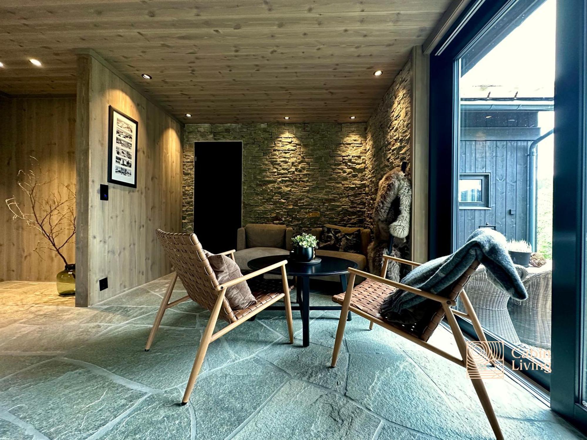 Brand New Cabin On The Sunny Side Of Gaustatoppen With A Great View Tuddal Eksteriør billede