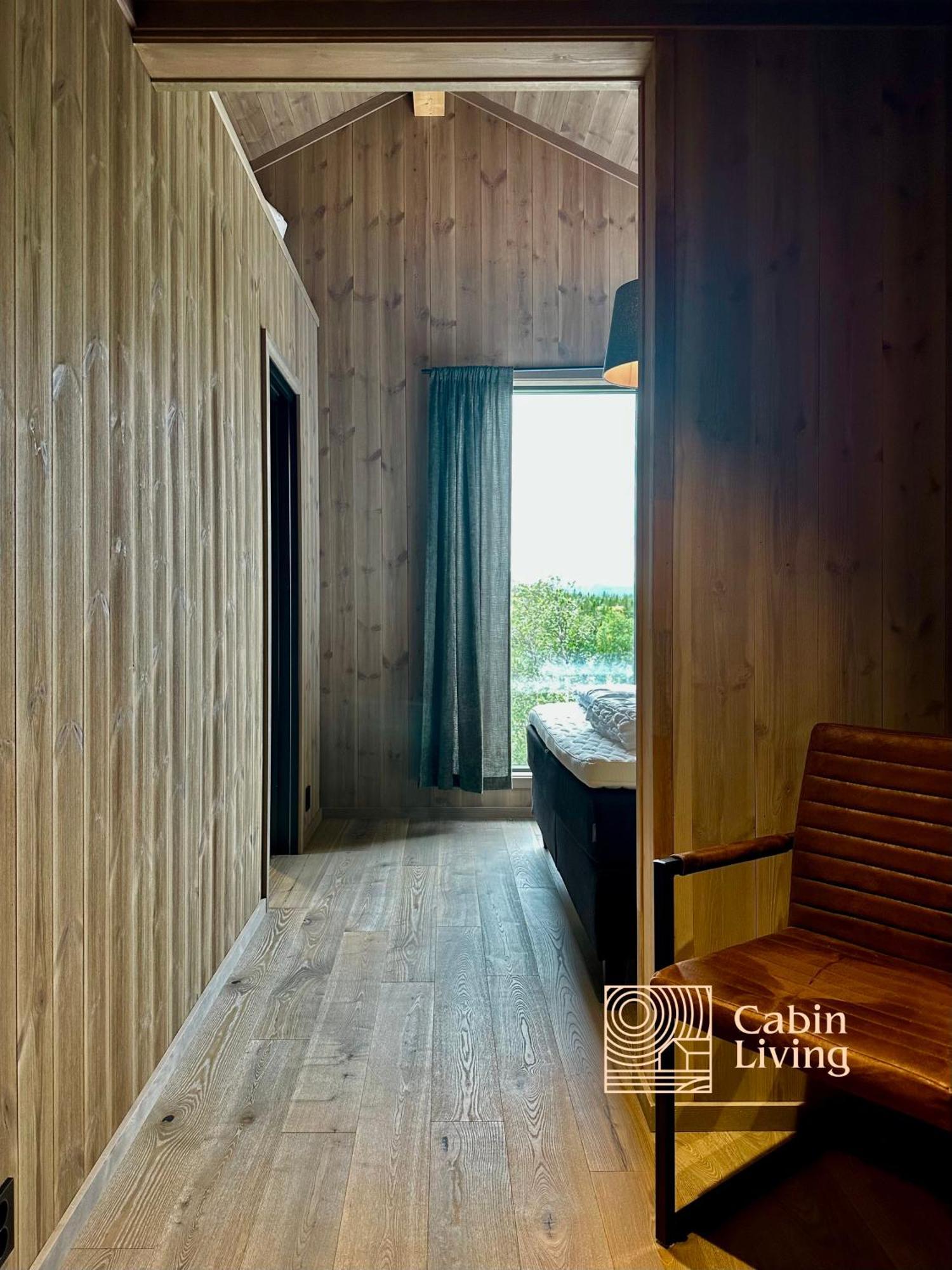 Brand New Cabin On The Sunny Side Of Gaustatoppen With A Great View Tuddal Eksteriør billede