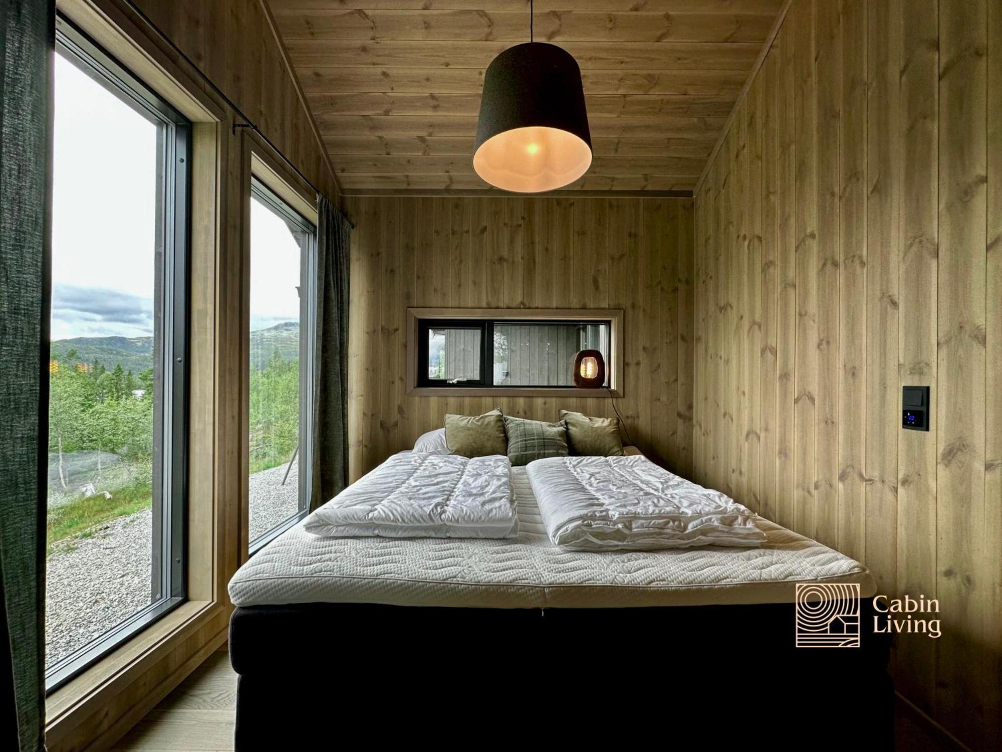 Brand New Cabin On The Sunny Side Of Gaustatoppen With A Great View Tuddal Eksteriør billede