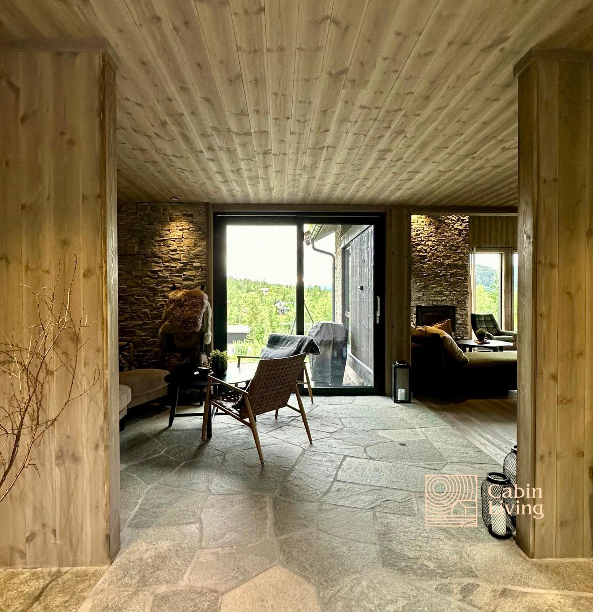 Brand New Cabin On The Sunny Side Of Gaustatoppen With A Great View Tuddal Eksteriør billede